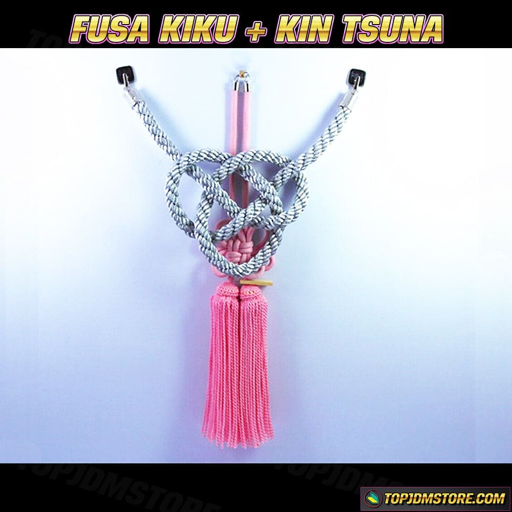 JP Silver Tsuna Knot and Pink Fusa Kiku – Top JDM Store