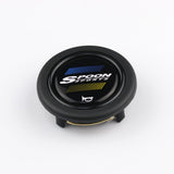 Spoon Sports Momo Horn Button - Blue/Yellow - horn button