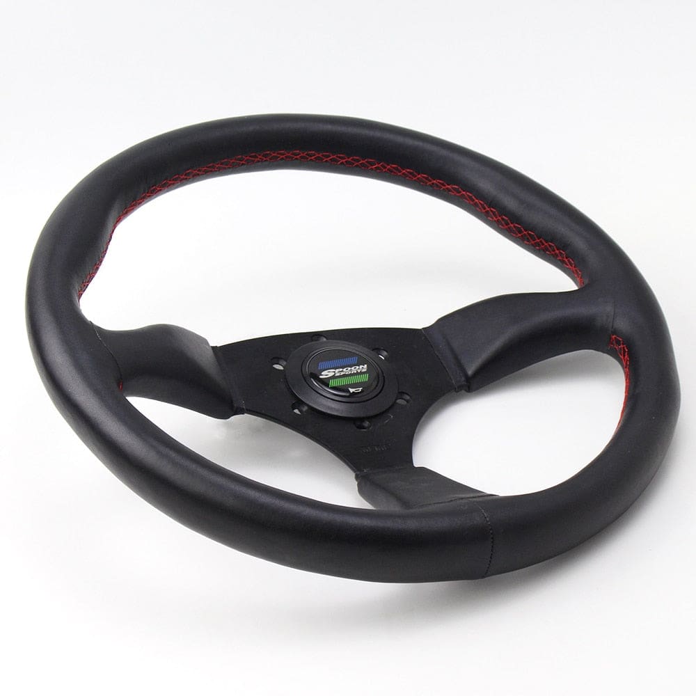 Spoon Sports Steering Wheel Leather Flat 14
