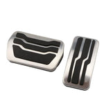 Stainless Steel Car Sport Pedal Pads Cover for Ford Focus 2 3 4 MK2 MK3 MK4 RS ST 2005-2017 Kuga Escape 2009-2015 - 2Pcs AT - Pedal Covers 4