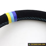 GPP Suede Leather Steering Wheel 14inch - Steering Wheels 5