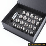 Titanium Hollow Lug Nuts 50mm - M12 x 1.5 - Wheel