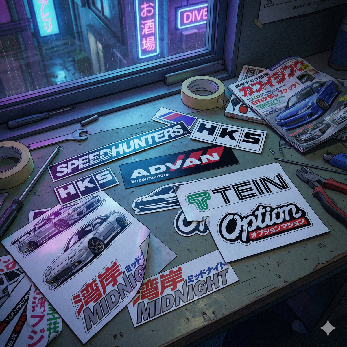JDM Stickers: High-Quality Decals for Any Surface - Top JDM Store