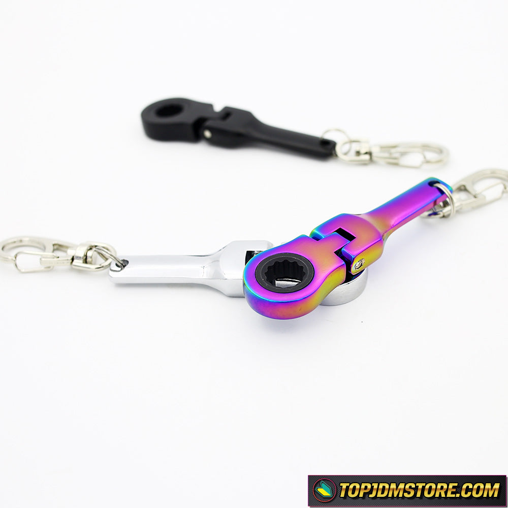 Adjustable Key Chain Wrench Keychain 10mm Socket Adjustable Spanner – Top JDM Store