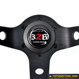 326 POWER JAPAN Deep Dish Steering Wheel 13" 330mm