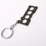 4 Cylinder Engine Head Gasket Keychain