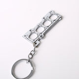 4 Cylinder Engine Head Gasket Keychain