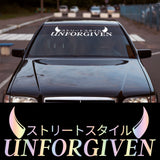 UNFORGIVEN Devil Z Mustang Muscle Fairlady Windshield Sticker