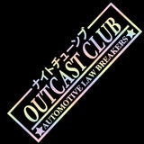 OUTCAST CLUB Kanji Sticker Decal