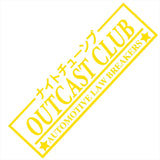 OUTCAST CLUB Kanji Sticker Decal