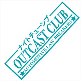 OUTCAST CLUB Kanji Sticker Decal