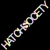 HATCH SOCIETY Windshield Banner Sticker