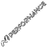 N-PERFORMANCE Silhouette Letters Windshield Sticker