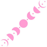 Moon Phases Spectrum Windshield Sticker