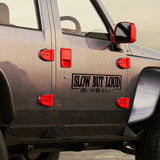 SLOW BUT LOUD Car Sticker Decal