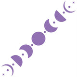 Moon Phases Spectrum Windshield Sticker