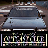 OUTCAST CLUB Kanji Sticker Decal