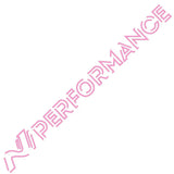 N-PERFORMANCE Silhouette Letters Windshield Sticker