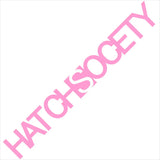 HATCH SOCIETY Windshield Banner Sticker