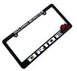 Bride Racing License Plate Frame