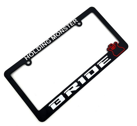 Bride Racing License Plate Frame