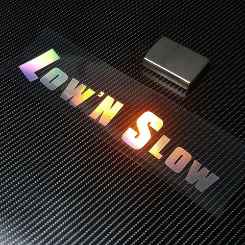 LOW'N SLOW Decal Sticker