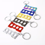 4 Cylinder Engine Head Gasket Keychain