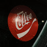 DRINK Coffee Classic Car Sticker Decal