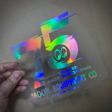 MOON 75th Anniversary Hot Rodding JDM Car Sticker