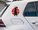 Samurai Spirit Silhouette Decal Sticker