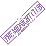 THE MIDNIGHT CLUB Windshield Banner Sticker