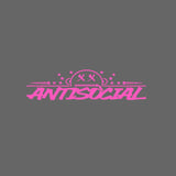 ANTISOCIAL X.X Windshield Decal Banner Sticker