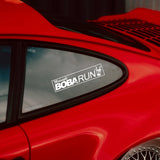 Midnight BOBA RUN Car Sticker Decal