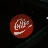 DRINK Coffee Classic Car Sticker Decal