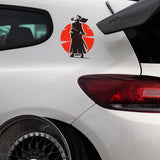Samurai Spirit Silhouette Decal Sticker