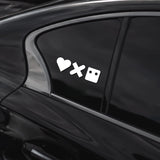 Game of Love Car Sticker Decal