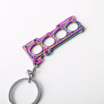 4 Cylinder Engine Head Gasket Keychain