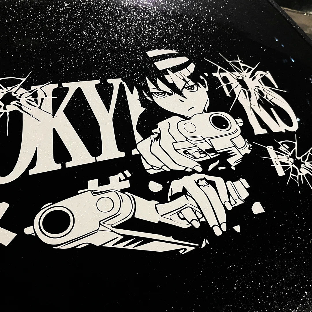 SPOOKYHOURS JDM Anime Car Sticker – Top JDM Store