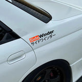 SideWinder Initial D Drifting Sticker