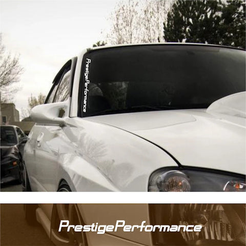 Prestige Performance Car Windshield Decal Sticker