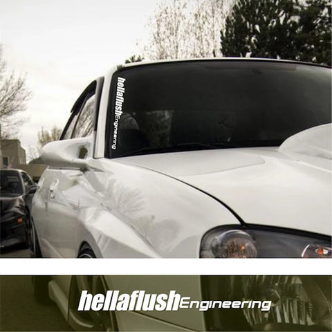 hellaflush Engineering Car Windshield Decal Sticker