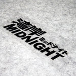 MIDNIGHT Car Club Sticker Decal - Top JDM Store