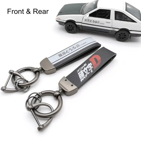 AE86 Trueno Tofu Car Key Chain Strap