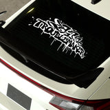 TROUBLEMAKER Grafitti Windshield Sticker