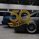 50th Anniversary HWS Car Sticker