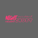 NIGHT GHOST FUKUSHIMA JDM Car Sticker Decal