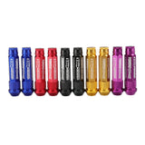 326 POWER style 90mm extended lug nuts in red blue black purple and gold