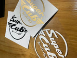 Super Cub JDM Car Sticker Decal