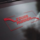 TOUGE RUNNER Car Sticker Decal