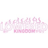 LOWERED KINGDOM Windshield Banner Sticker Decal